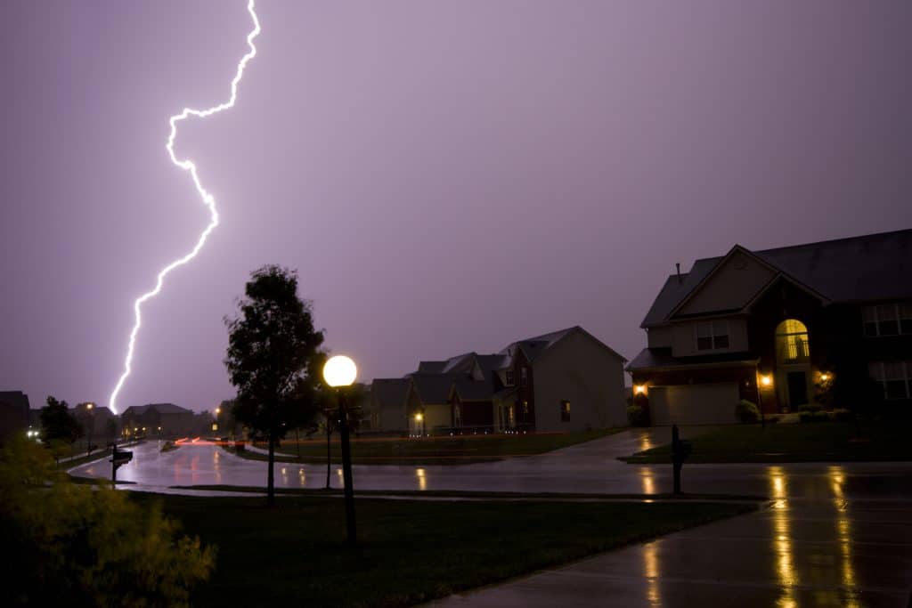 aurora ac storm damage
